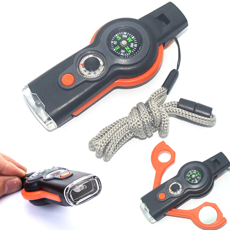 Survival Whistle Tool / 7 in 1 Camping Survival Whistle