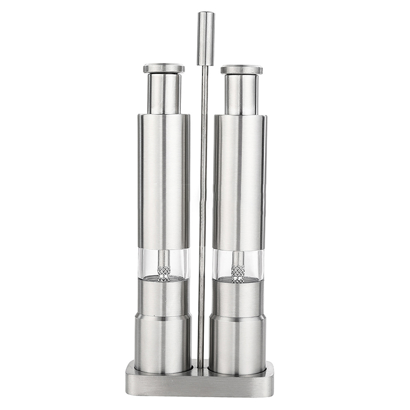 Salt Or Pepper Grinder   Stainless Steel Salt and Pepper Mil