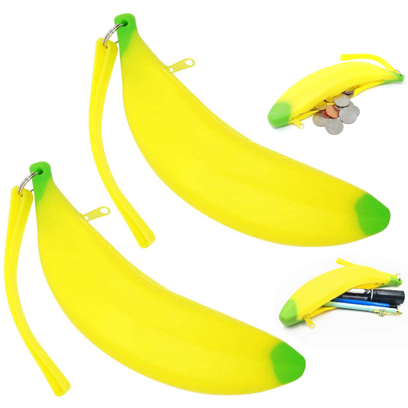 Banana Silicone Coin Purse