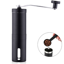 [S0501000011] Stainless Steel Hand Coffee Bean Grinder   Manual Coffee Grinder with Adjustable Setting  