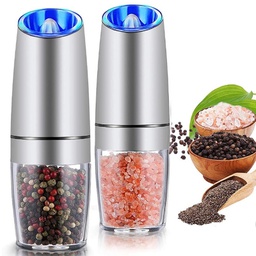 [S0501000018] Gravity Electric Salt and Pepper Grinder