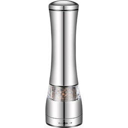 [S0501000021] Stainless Steel  Electric Pepper/Salt Mill  With Adjustable Coarseness
