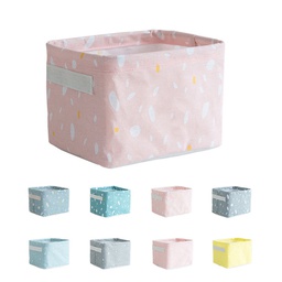 Foldable Cloth Cube Organizer with Handles