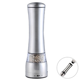 [S0501000042] Stainless Steel Pepper Mill and Salt Grinder With Adjustable Coarseness