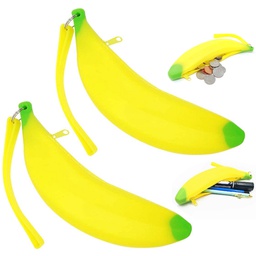 [S1101080006] Banana Silicone Coin Purse