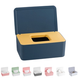 HOB6055 - Minimalist Tissue Dispenser with Lid 现货带盖湿纸巾盒子抽纸盒湿纸巾盒家用防尘桌面密封湿巾盒收纳盒