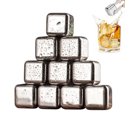 [S1500000024] Reusable Stainless Steel Cooling Ice Block Cube
