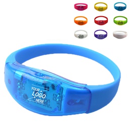 Sound/Acoustic Activated Lighted LED Stretchy Bracelet