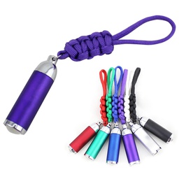 [S0103000065] Mini LED Flashlight with Paracord,Flashlights high lumens