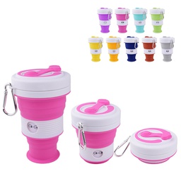 [S1502000012] Silicone Collapsible Cup Collapsible Coffee Cup Travel Cup