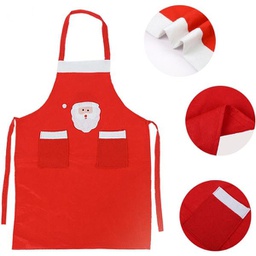 [S0400000142] Santa's Apron for Christmas / Santa Claus Dinner Party Apron