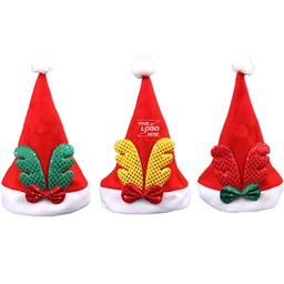 Sequin-Sheen Elk Christmas hat / Christmas Naughty Santa Hat