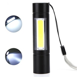 [S0103000067] Mini Tactical Work Light / XPE + COB mini flashlight