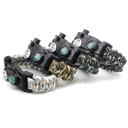 SOS Outdoor Survival Bracelet