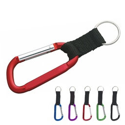[S0600000229] 3&quot; Carabiner with Keyring Carabiner with key chain key
