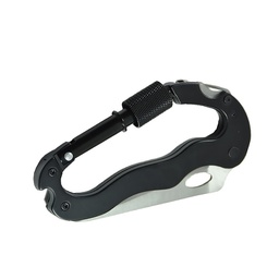 [S0600000231] Carabiner and Pocket Knife With Bottle Opener