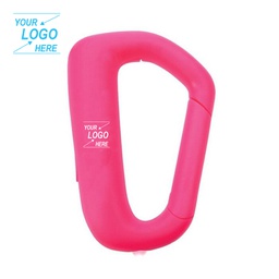 Matte LED Plastic Carabiner D ring Climbing Carabiner