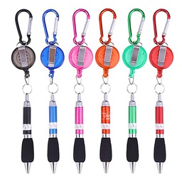 Ballpoint Pen with Carabiner Multifunction Ballpoint Pen