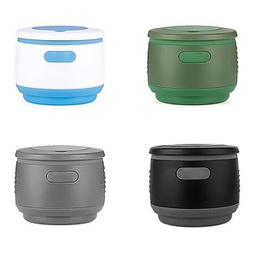 Portable silicone folding mug