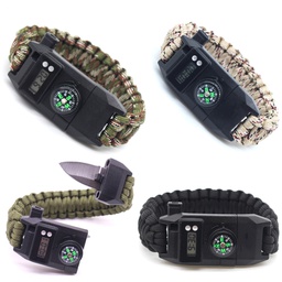 Survival Bracelet With Electronic watch
