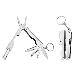 [S0103020002] Essential Multi-Function Pocket Folding Tool Keychain 