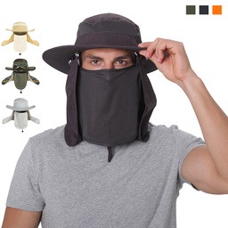 Fishing quick-drying hat with mask