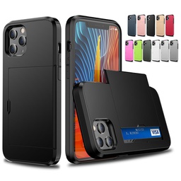 iPhone 12 Pro  Rugged Credit Card Slot Case Mobile phone shell