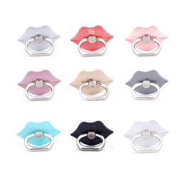 [S0801000036] Lip Smart Ring Phone Holder