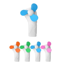 [S0500000215] Portable Usb LED Handheld Fan