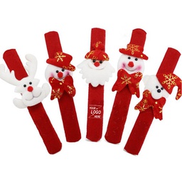 [S0500000219] Christmas Slap Bracelet