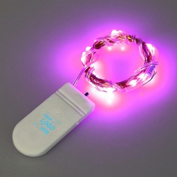 [S0500000223] Pink Fairy String Lights Battery Operated