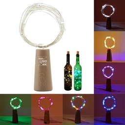 [S0500000224] LED String Lights with Bottle Stopper Base