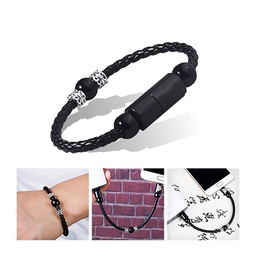 [S0801020057] Lightning cable USB Data Cable Bracelet
