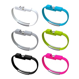 [S0801020058] Lightning cable Android Charger and Data Cable Bracelet