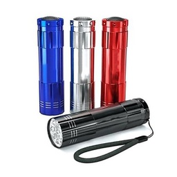 Mini LED Aluminum Flashlight with Lanyard