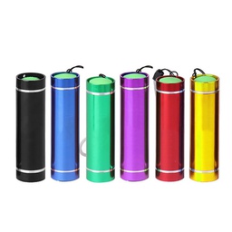[S0103000121] Mini Aluminum LED Rocket Flashlight