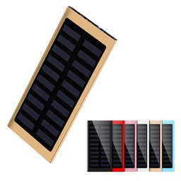 Solar Charge Power Bank- 6000mAh with 2 USB Ports