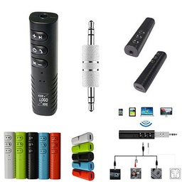 Bluetooth Car Adapter, Wireless Music Receiver 3.5mm Speaker