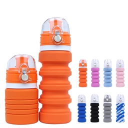 Foldable Silicone Sports Water Bottle