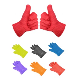[S0501000189] Silicone Oven Mitts Kitchen Mitt for Cooking, Baking