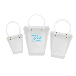 [S1304000039] Large Clear PP Tote Gift Bag