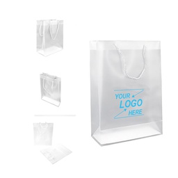 [S1304000041] Frosted PP Gift Bag With Rope handle