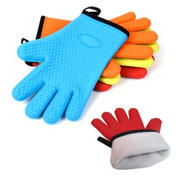 [S0501020005] Silicone Oven Mitt with Cotton Lining