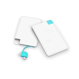 [S0803000028] 2500mAh Protable Pocket Credit Card Sized Power Bank