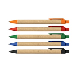 [S0303000025] Retractable Cardboard Ballpoint Pen