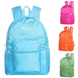 Foldable Backpack with Side Mesh Pockets