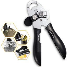 Stainless Steel Can Opener Manual / 4-in-1 Can Opener
