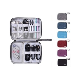Travel Electronics Organizer Bag Storage Package