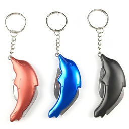 Creative multi-function Dolphin Outdoor Knife Keychain