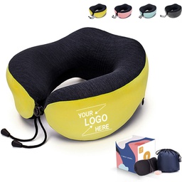 Portable U-Shape Memory Foam Pillow Set